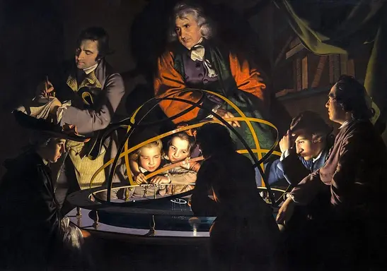 Metodi di studio efficaci: la lezione all'orrery di Wright of Derby mostra l'apprendimento come coinvolgimento attivo
